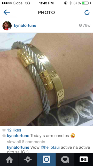 Heart Evangelista's favorite bracelets and bangles